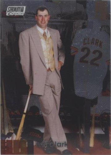 2020 Topps Stadium Club Chrome - Will Clark #200