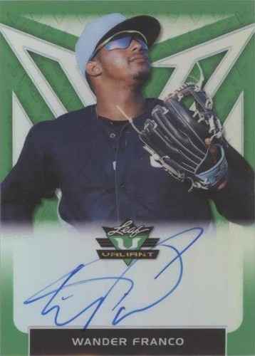 2020 Leaf Valiant - Wander Franco #PA-WF1