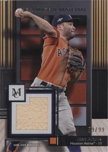 2024 Topps Museum Collection - Jose Altuve #MMR-JA
