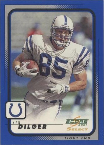 2001 Score Select Ken Dilger #85