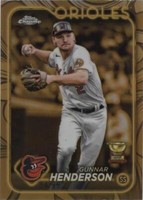 2024 Topps Gilded Collection - Gunnar Henderson #80