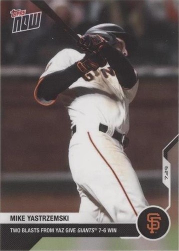 2020 Topps Now - Mike Yastrzemski #33