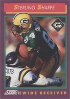 1992 Score Sterling Sharpe #114