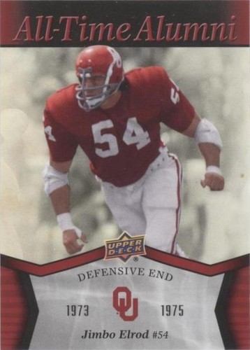 2011 Upper Deck University of Oklahoma Jimbo Elrod #ATA-JE