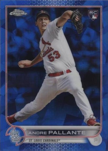 2022 Topps Chrome Update Series Sapphire Edition - Andre Pallante #US59