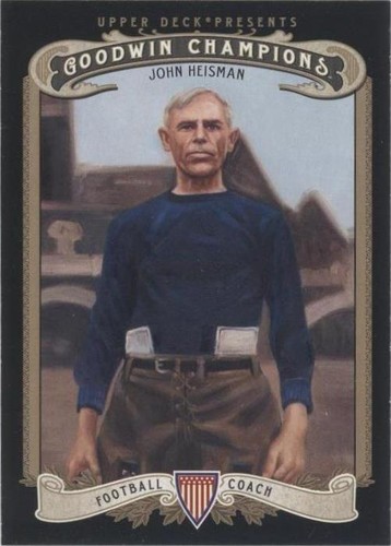 2012 Upper Deck Goodwin Champions John Heisman #200