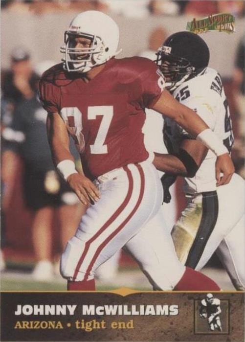 1996 Score Board All Sport PPF Johnny Mcwilliams #154