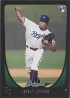 2011 Bowman - Jeremy Jeffress #195