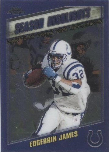2000 Topps Chrome Edgerrin James #197