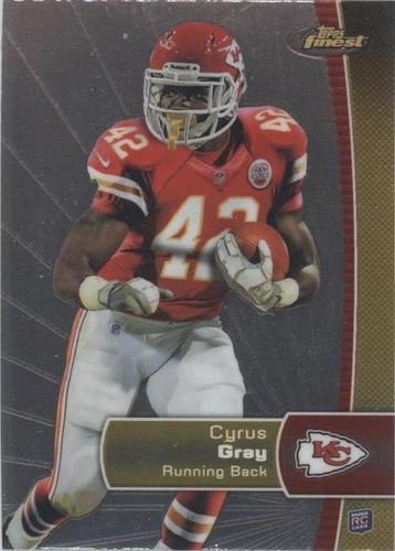 2012 Topps Finest Cyrus Gray #116