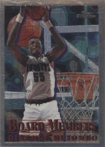 1996-97 Topps Chrome - Dikembe Mutombo #8