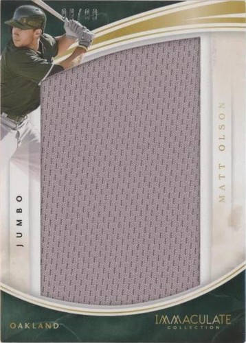 2016 Panini Immaculate Collection - Matt Olson #IJ-MO