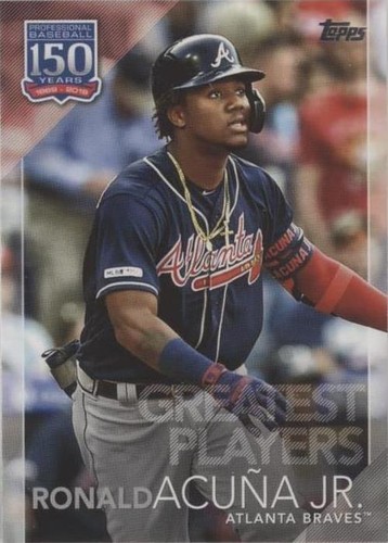 2019 Topps Update Series - Ronald Acuña Jr. #150-36
