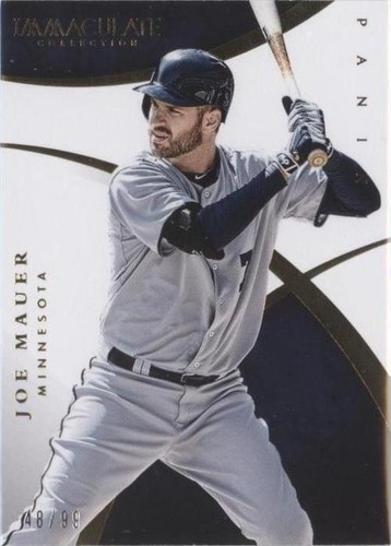 2015 Panini Immaculate Collection - Joe Mauer #61