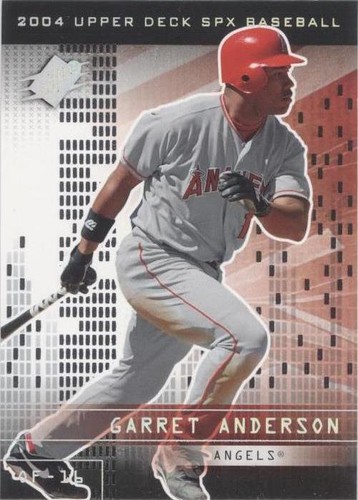 2004 SPx - Garret Anderson #45