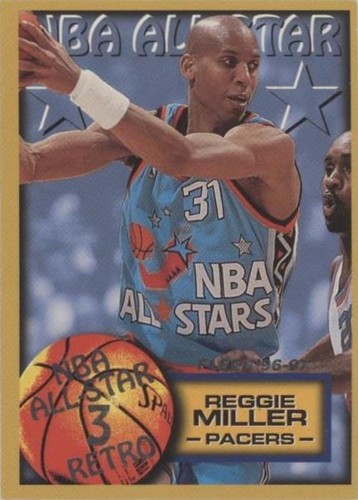 1996-97 Fleer European Edition - Reggie Miller #321