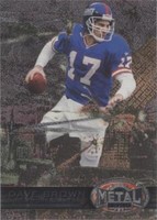 1997 Skybox Metal Universe Dave Brown #136