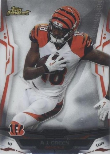 2014 Topps Finest A.J. Green #90