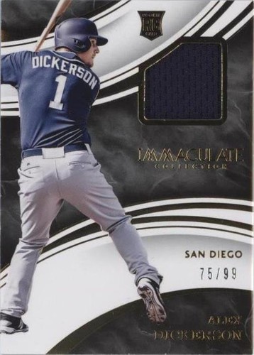 2016 Panini Immaculate Collection - Alex Dickerson #IS-AD
