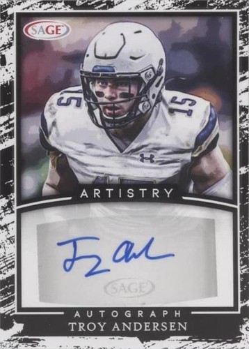 2022 SAGE Artistry Troy Andersen #A-TA2