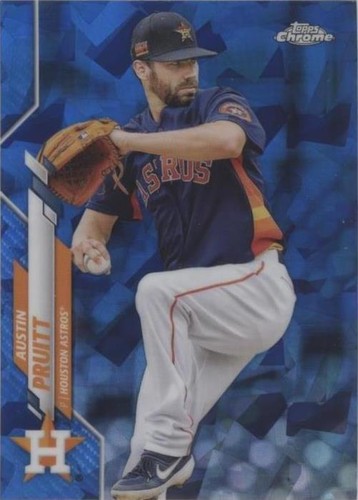 2020 Topps Chrome Update Series Sapphire Edition - Austin Pruitt #U-203