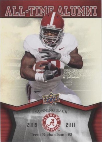2012 Upper Deck University of Alabama Trent Richardson #ATA-TR