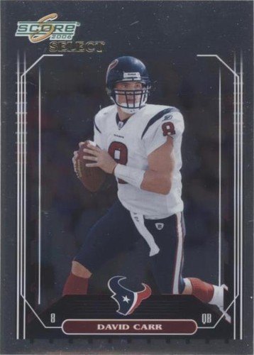 2006 Score Select David Carr #103