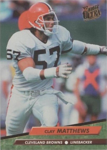 1992 Fleer Ultra Clay Matthews #74