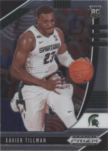 2020-21 Panini Prizm Draft Picks - Xavier Tillman #62