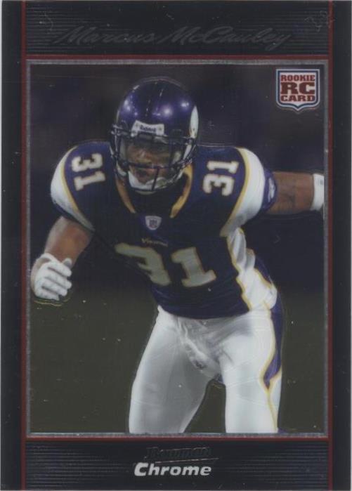2007 Bowman Chrome Marcus McCauley #BC38
