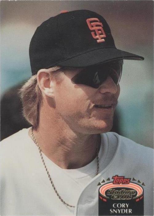 1992 Topps Stadium Club - Cory Snyder #772