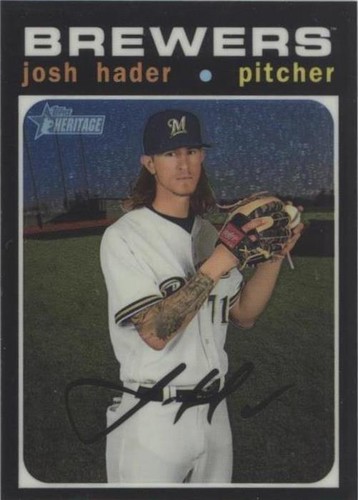 2020 Topps Heritage - Josh Hader #THC-87
