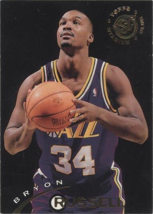 1994-95 Topps Stadium Club - Bryon Russell #296