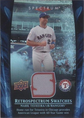 2008 Upper Deck Spectrum - Mark Teixeira #RS-MT2