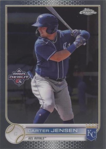 2022 Topps Pro Debut - Carter Jensen #PDC-100