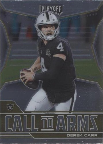 2021 Panini Playoff Derek Carr #CA-DCA