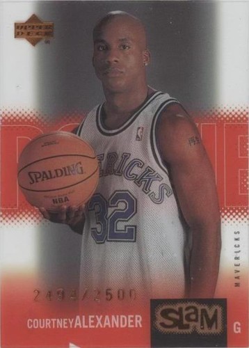 2000-01 Upper Deck Slam - Courtney Alexander #63
