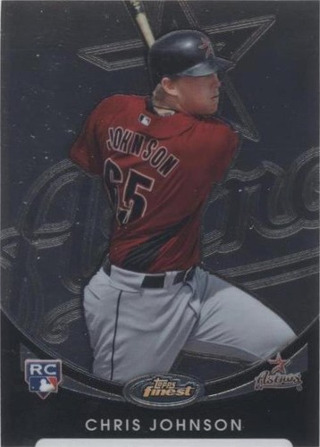 2010 Topps Finest - Chris Johnson #128