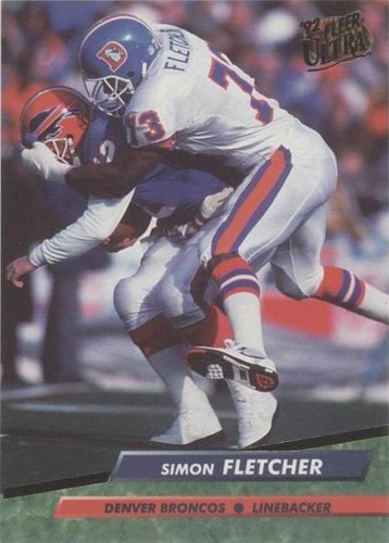 1992 Fleer Ultra Simon Fletcher #98