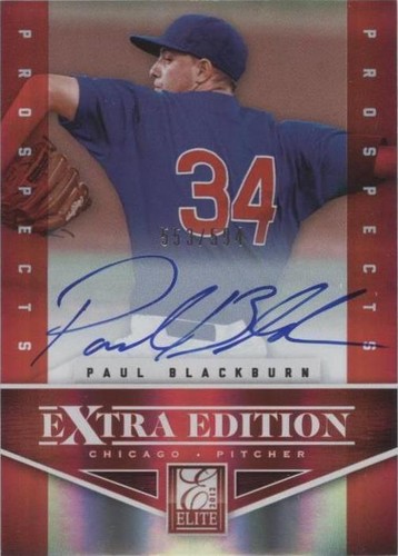 2012 Elite Extra Edition - Paul Blackburn #152
