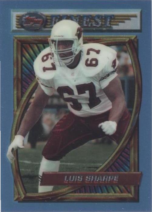 1994 Topps Finest Luis Sharpe #80