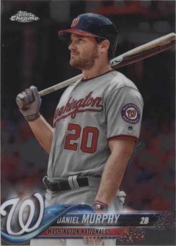 2018 Topps Chrome - Daniel Murphy #196