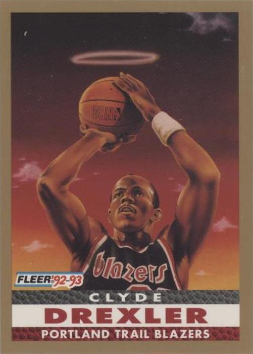 Fleer 1992-93 - Clyde Drexler #250