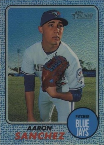 2017 Topps Heritage - Aaron Sanchez #THC-468