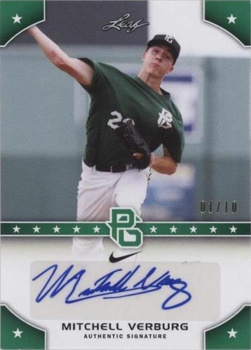 2015 Leaf Perfect Game National Showcase - Mitchell Verburg #PG-MV1