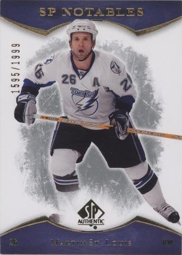 2007-08 SP Authentic - Martin St. Louis #106