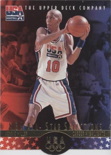 1996 Upper Deck USA Basketball Deluxe Gold Edition - Reggie Miller #15