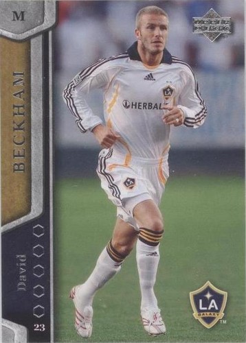 【最終値下】【ベッカム】【MLSパッチ付】LAギャラクシー(2007) 2007 Upper Deck MLS David Beckham Card #63 Los Angeles