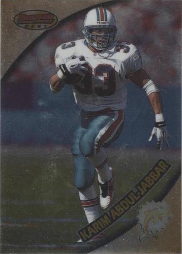 1997 Bowman's Best Karim Abdul-Jabbar #43