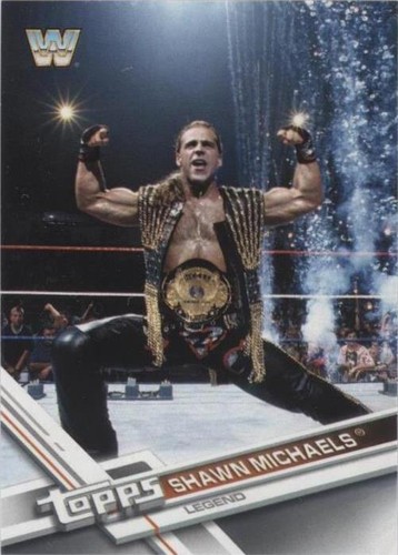 2017 Topps WWE Then Now Forever - Shawn Michaels #195